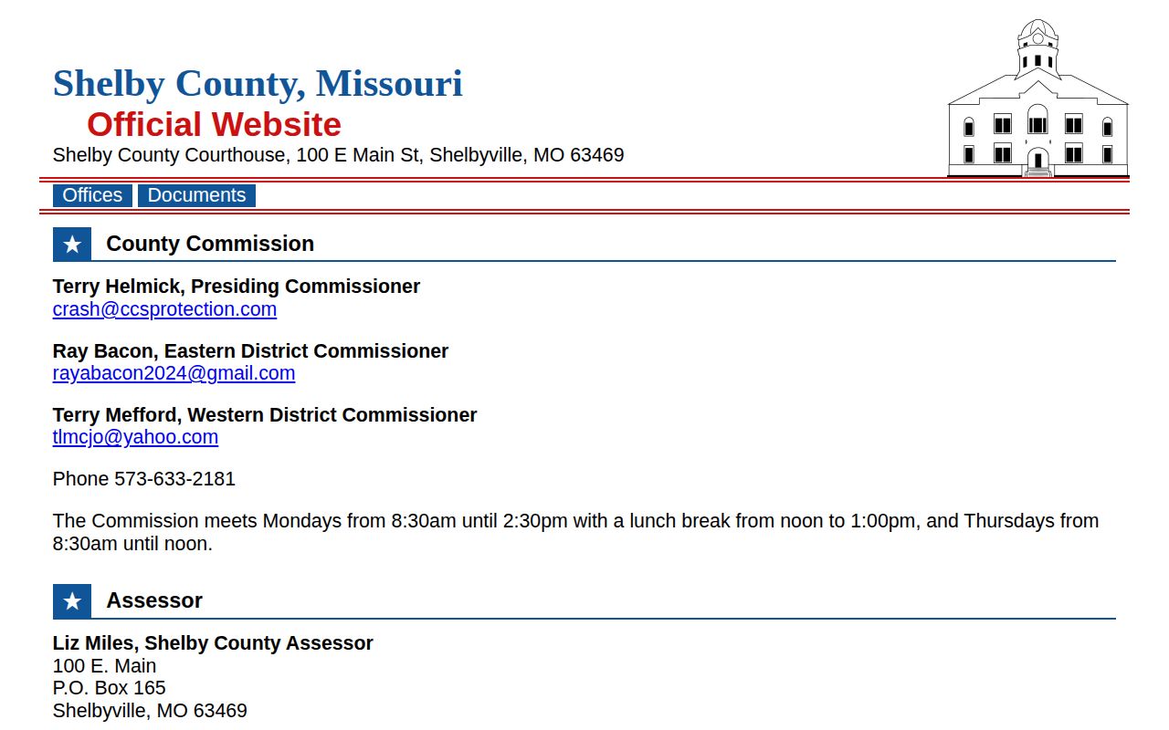 Shelby County Jail release records contact on the official county page